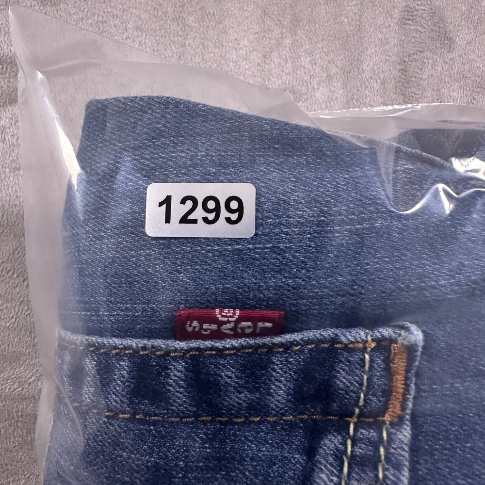 Levi's 527 Slim Bootcut Jeans Mens 36x30 Blue Medium Wash Denim Pants - Picture 10 of 10